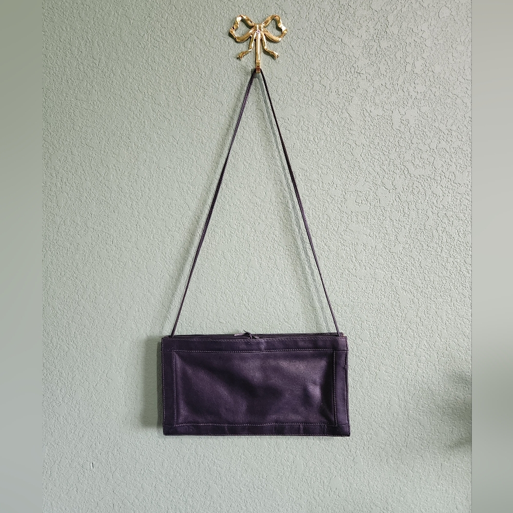 Genuine Leather Crossbody Bag - Picture 2 of 8